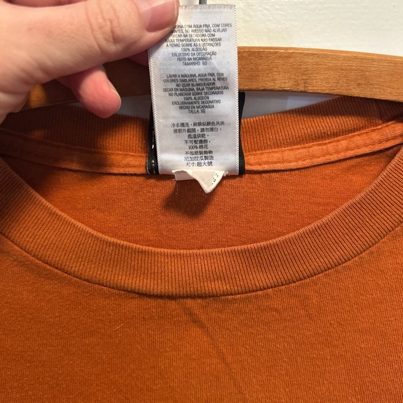 Vintage Harley Davidson New Orleans Louisiana Long Sleeve Shirt Size XL Orange - Picture 5 of 10